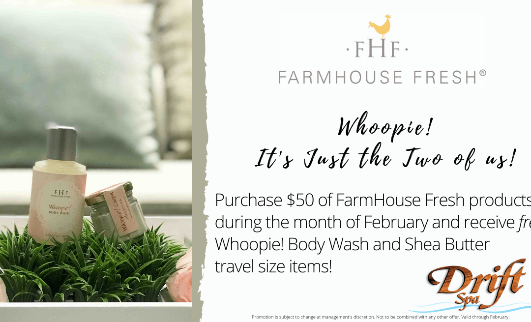 February 2021 Drift Spa Promotions